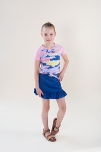 Nais t-shirt Daphne tender yellow camo dreamgirl (A24-703)