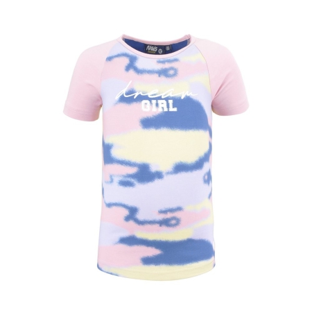 Nais t-shirt Daphne tender yellow camo dreamgirl (A24-703)