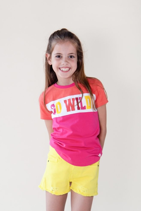 Nais t-shirt Dua fandango pink Go Wild (A24-711)