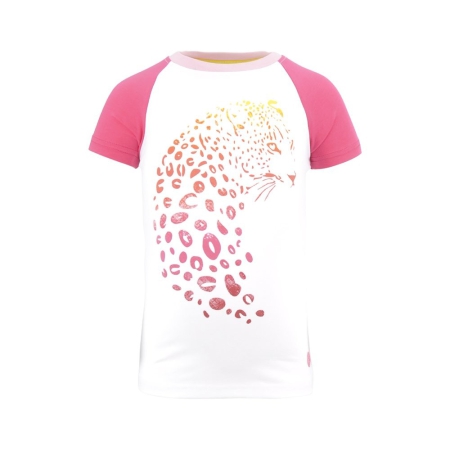 Nais t-shirt Dunya white panter (A24-712)