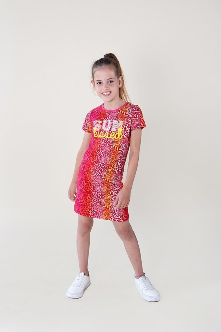 Nais dress Dahlia animal Sun kissed (A24-717)