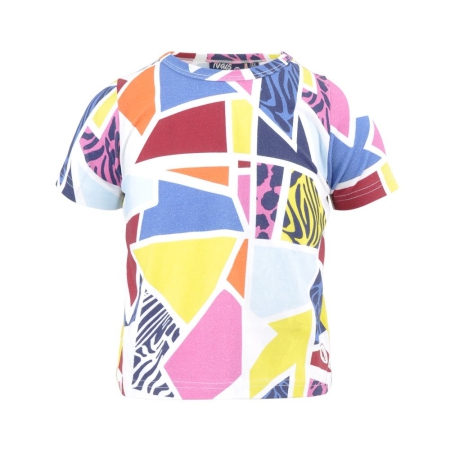 Nais t-shirt Dione patchwork (A24-726)