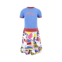 Nais dress Doutzen french blue (A24-727)