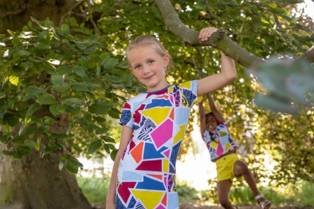 Nais dress Do patchwork (A24-728)