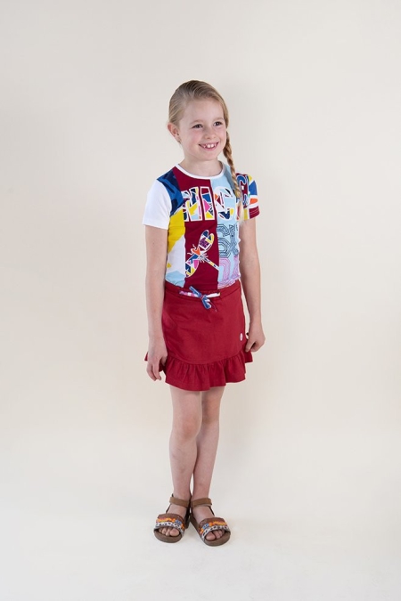 Nais rok Danae cardinal red (A24-731)