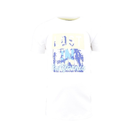 Nais t-shirt Daan white lost in california (A24-740)