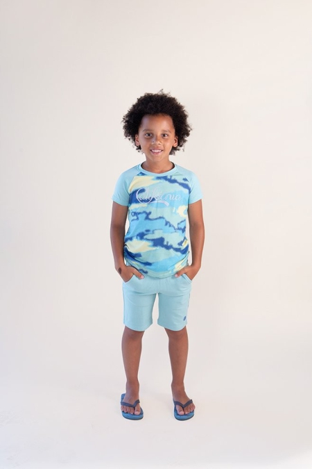 Nais t-shirt Damir print camo california (A24-742)