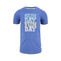 Nais t-shirt Davey delft blue (A24-744)