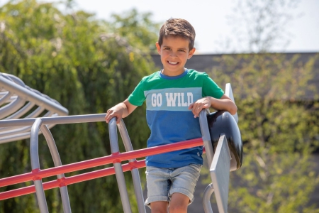 Nais t-shirt Dina french blue Go wild (A24-753)