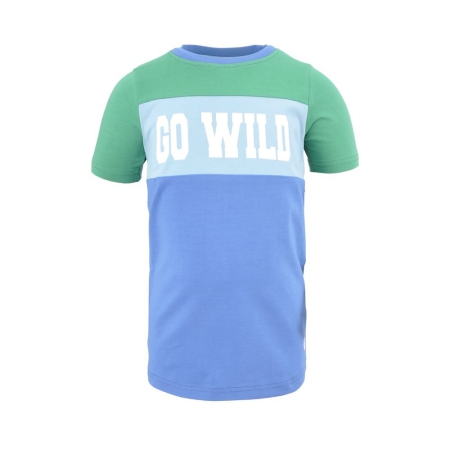 Nais t-shirt Dina french blue Go wild (A24-753)