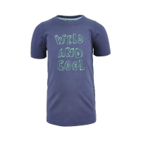 Nais t-shirt Dilana iris blue wild and cool (A24-754)
