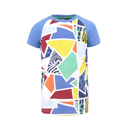 Nais t-shirt Devan patchwork (A24-762)