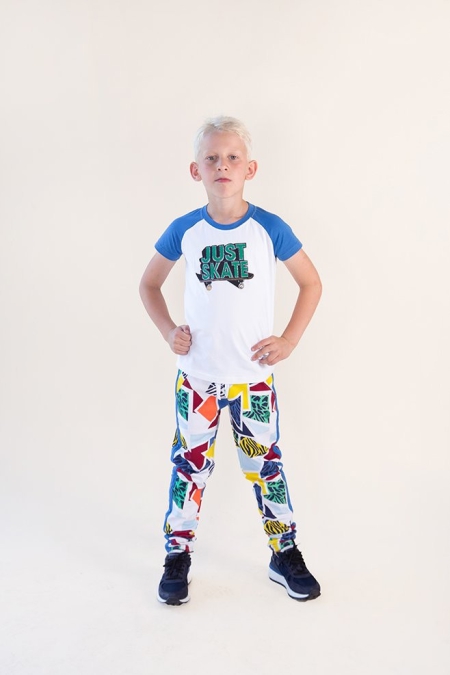 Nais t-shirt Diam french blue just skate (A24-763)