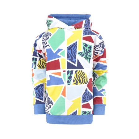 Nais hoodie Dallas patchwork (A26-768)