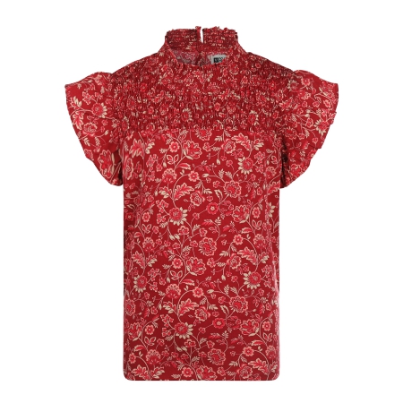 No Way Monday blouse red (R50026-1)