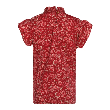No Way Monday blouse red (R50026-1)