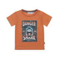 Dirkje shirt faded orange danger shark (R50600)