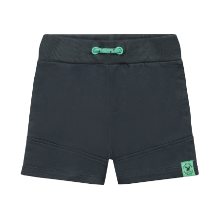 Dirkje short steel blue met groen touwtje (R50732)