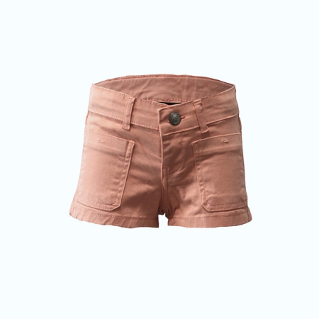 Dutch Dream Denim short Watoto pink