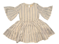 Topitm jurk Katrina cotton stripe nutral