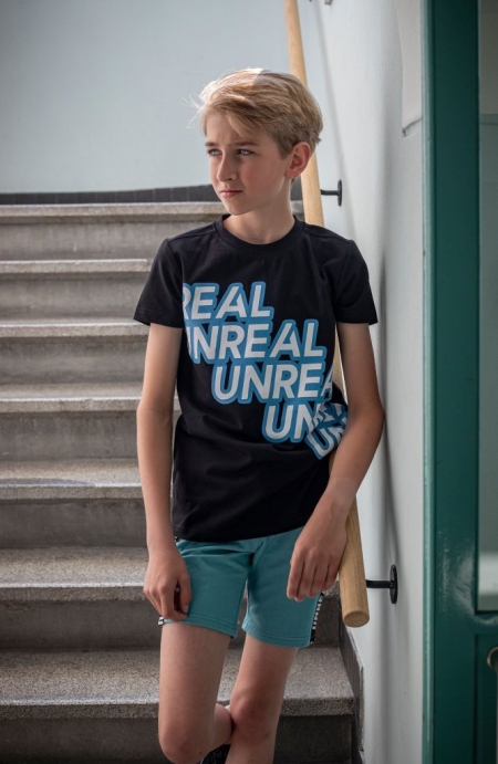 Unrealba6 t-shirt Elton black (A24-908)