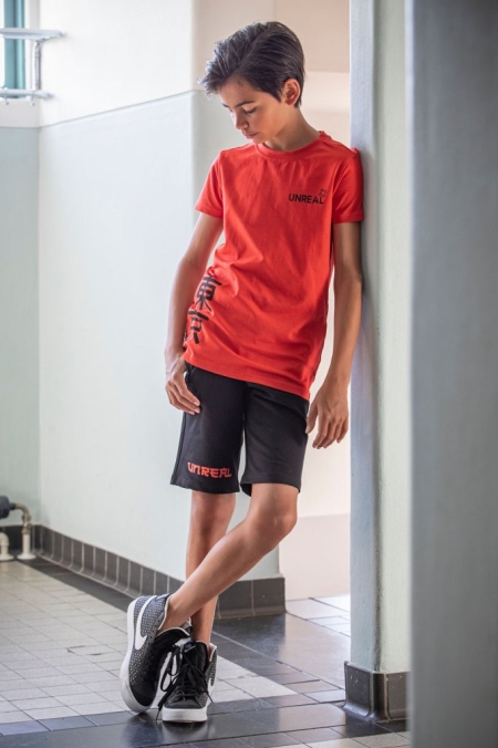 Unrealba6 t-shirt Evan red (A24-910)