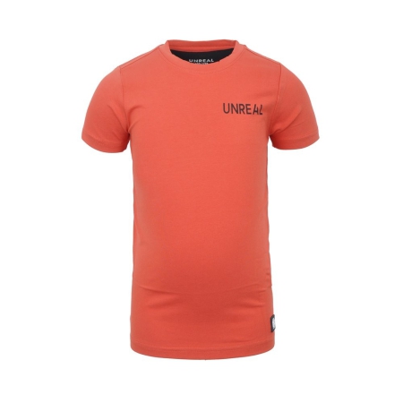 Unrealba6 t-shirt Evan red (print actherkant) (A24-911)