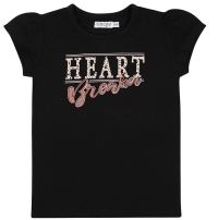 Dirkje shirt black heart breaker (RX50522)
