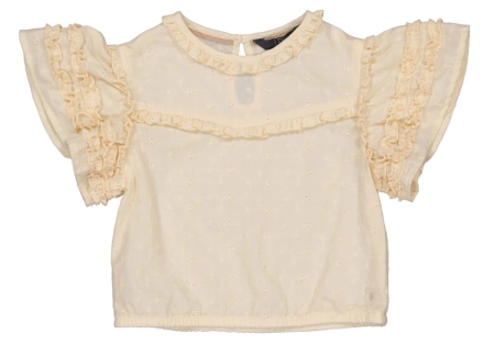 Levv blouse Keet ivory white