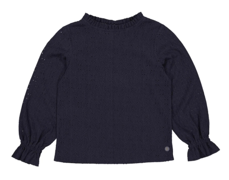 Levv longsleeve Kiar night blue