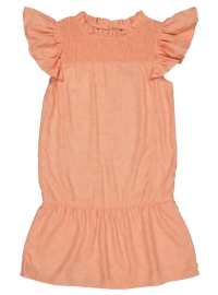 Levv jurk Madou aop yellow flower (peach)