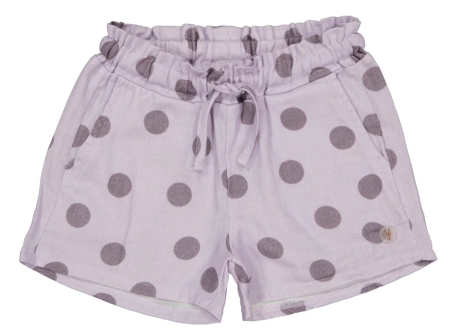 Levv short Mois aop purple dot
