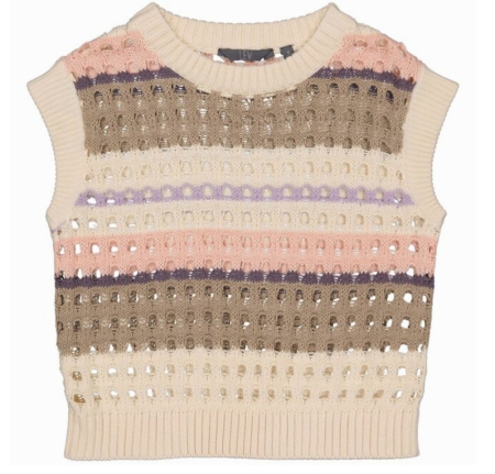 Levv spencer Kirsti aop grey stripe