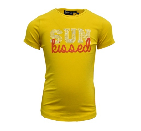 Nais t-shirt Danushka yellow Sun kissed (A24-737)