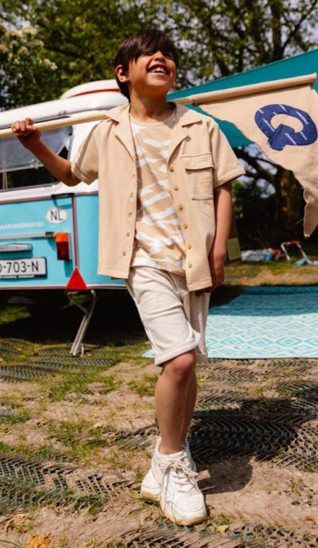 Quapi shirt Bani aop sand beach