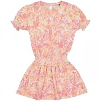 Quapi jurk Bedia aop white flower