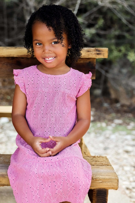 Quapi jurk Berra candy pink