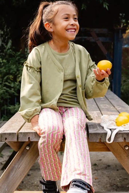 Quapi vest Bonny cedar green