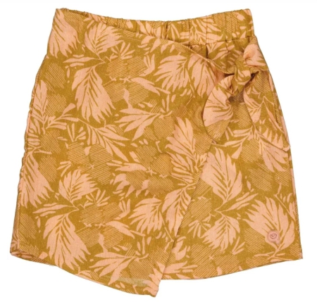 Quapi rok Bra aop pink leaves