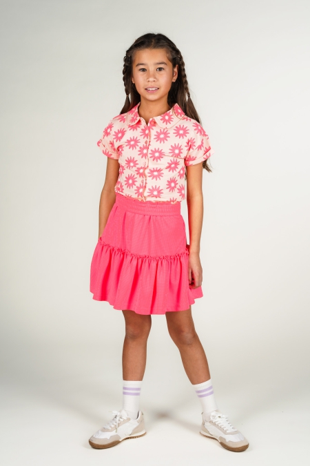 Moodstreet shirt Angie sunny flower aop blush pink (M502-5121-210)