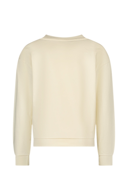 Moodstreet sweater Sky lover for sunsets warm white (M502-5300-006)