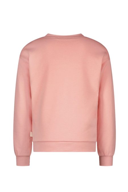 Moodstreet sweater Sky colourful dots blush pink (M502-5301-210)