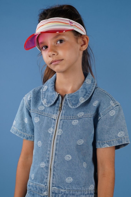 Moodstreet jumpsuit Bobbi happpy denim light used denim (M502-5605-801)