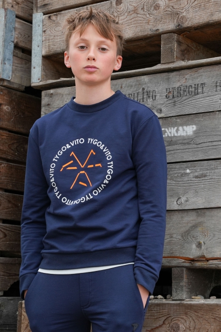 Tygo & Vito sweater Nash navy (X502-4320-190)