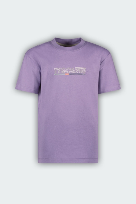 Tygo & Vito t-shirt Dex purple (X502-4420-600)