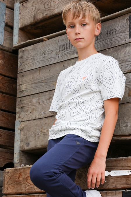 Tygo & Vito t-shirt Dustin oyster (X502-4425-009)