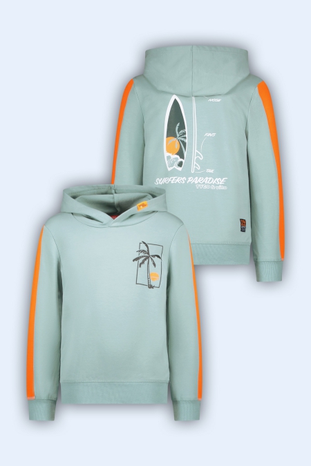 Tygo & Vito hoody Huxley surf blue (X502-6330-306)