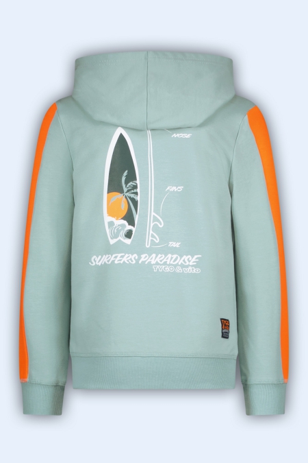 Tygo & Vito hoody Huxley surf blue (X502-6330-306)