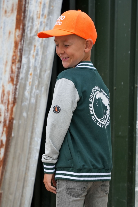 Tygo & Vito baseball vest Vic storm green (X502-6352-355)