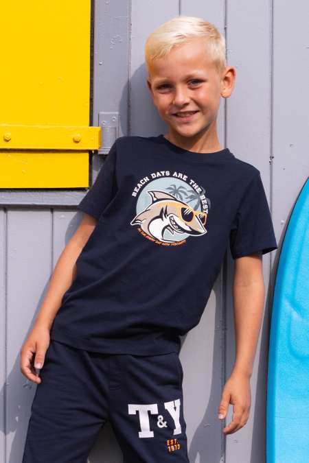 Tygo & Vito t-shirt Jaimy navy (X502-6423-190)